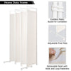 6-Panel Room Divider Folding Privacy Screen Freestanding Protective Partition