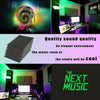 12X Wedge Foam Tiles Wall Studio Soundproofing Acoustic Panels Sound Insulation