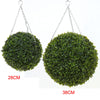 18-38cm Artificial Hanging Plant Grass Balls Topiary Boxwood Wedding Party Decor