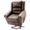 Electric Power Lift Recliner Chair Massage Armchair PU Leather Single Sofa QW