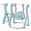 4 in1 Kids Baby Toddler Swing Slide & Climber Set In/Outdoor Boys Girls Toy NS