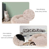 Pet Dog Cat Calming Bed Comfy Shag Warm Fluffy Nesting Bed Mattress Fur Pad