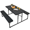 Foldable Picnic Table and Bench Set Outdoor Garden Furniture Gathering/Part