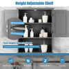 Bathroom Storage Cabinet Wall Mounted Vanity Storage Cupboard w/Adjustable Shelf