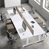 Flamaker 140x70 cm Electric Standing Desk Height Adjustable Computer Desk