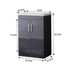 Bathroom Sink Basin Cabinet Bedroom Nursery Storage Dresser Cupboard Vanity Unit