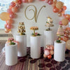 Set of 3/5 Metal Wedding Prop Stage Stand Pillar Cake Dessert Table Roman Column