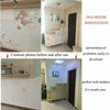 10Pcs 3D Tile Brick Wall Stickers Self-adhesive Wallpaper Foam Panel 70×77cm UK