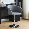 1 Pcs Salon Barber Chair Faux Leather / Velvet Seat Gas Lift Adjustable Stool