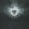 LED Ceiling Light Firework Pendant Vintage Lampshade Chandelier Crystal Droplets