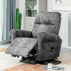 Power Lift Recliner Chair for Elderly Armchair Reclining Sofa Grey NS