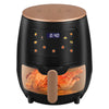 Air Fryer 6L Small Family Fryer Oven Glass Basket Visible Cooker Digital Touch