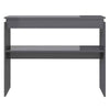 Small Hallway Console Table Slim Entryway Cabinet Grey Gloss Sideboard Unit