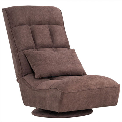 Adjustable Folding Lazy Floor Sofa Chair Lounger Gaming Seat Cushion Bed Recline