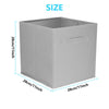 6pcs Foldable Storage Collapsible Box Home Clothes Organizer Fabric Cube UK