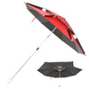 Outdoor Beach Umbrella 360°Adjustable Fishing Sun Shade Shelter with Stand Spike