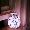 Aroma Electric Wax Melt Burner Firework Glass Lamp Night Light Diffuser Warmer