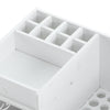 Desktop Cosmetic Organiser Unit Storage Box Large with Drawers/Mirror