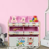 Children Kids Toy Storage Unit Playroom Shelf Organizer Rack 6 Fabric Boxes