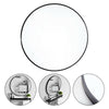 XL Round Wall Mounted Bathroom Mirror Makeup Dressing Mirror Brushed Metal Frame