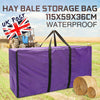 45x23x14'' Hay Storage Camping Horse Raiding Waterproof Bale Carrying Bag UK