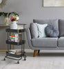 Storage Trolley On Wheels 3 Tier Kitchen Bathroom Storage Trolley Cart