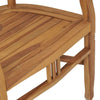 3 Piece Garden Dining Set Solid Teak Wood S8U7