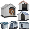 XL Large Outdoor Indoor Garden Pet Puppy Dog House Animal Shelter Plastic Kennel