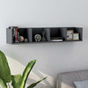 CD Wall Shelf 100cm Engineered Wood Living Room Cabinet Multi Colours vidaXL
