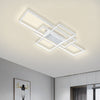 Modern Chandelier LED Lamp White Frame Ceiling Light Living Room Pendant Lights