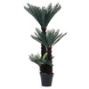 Large Artificial Cycas Tree in Pot Fake Green Plant Indoor Outdoor Home Office