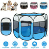Soft Foldable Fabric Dog Crate Cat Cage Pet Portable Travel Puppy Play Pen Tent
