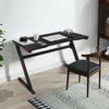 120cm Gaming Table Z Shape Stable Home Computer Desk For Gaming Monitor Keyboard