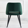 2/4 X Dining Chairs Velvet Set Padded Seat Metal Leg Kitchen Chair Home Office