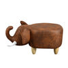 Upholstered Animal Shaped Ottoman Ride-on Footrest Stool Rest Seat TOY Kids New