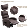 Electric Recliner Chair Massage Upholstered Sofa Living Room Armchair Leather
