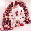 6.6FT Metal Wedding Arch Frame Backdrop Free Standing Flower Balloon Circle Base