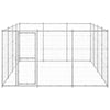 Outdoor Dog Kennel Galvanised Steel 14.52 m² U0Q4