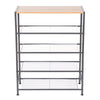 Shoe Rack 5 Tier Cabinet Storage Organiser Stand Shelf for Entryway Hallway