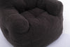 Cord Beanbag Sofa with Tufted Memory Foam filling Bean Bag Chair Armchair QW