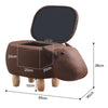 Upholstered Animal Shaped Ottoman Ride-on Footrest Stool Rest Seat TOY Kids New