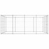 Outdoor Dog Kennel Galvanised Steel 14.52 m² U0Q4