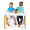 Ergonomic 3PCS Kids Table and Chair Set Children Drawing Writing Furniture