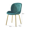 Dining Rectangle Table and 4 Velvet Fabric Chairs Set Kitchen Dinning Room UK