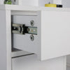 Dressing Table With Mirror Modern Makeup Desk Bedroom Vanity Table Set + Stool