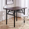 Folding Study Coffee Table Computer Desk Foldable Wooden Laptop Office/Classroom
