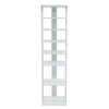 7-tier Single Shoe Storage Rack Stand Organiser Unit Shoe Shelf Home Wood Unit