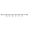 12 Hooks Stainless Steel Kitchen Wall Mounted Bathroom Utensil Hanging Rack Tool