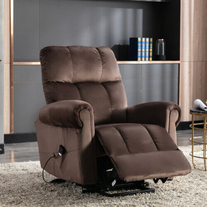 Electric Power Lift Recliner Chair Armchair Sofa Reclining Chair for Elderly QT