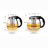 2L Teapot Infuser Contemporary Kitchen Design Large Glass Infusion Tea Pot Home